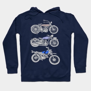 three bikes Hoodie